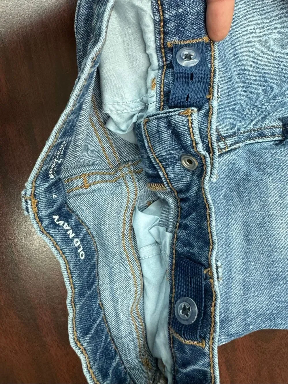 Old Navy Girls Mid-Rise Boot Cut Jeans Size 7